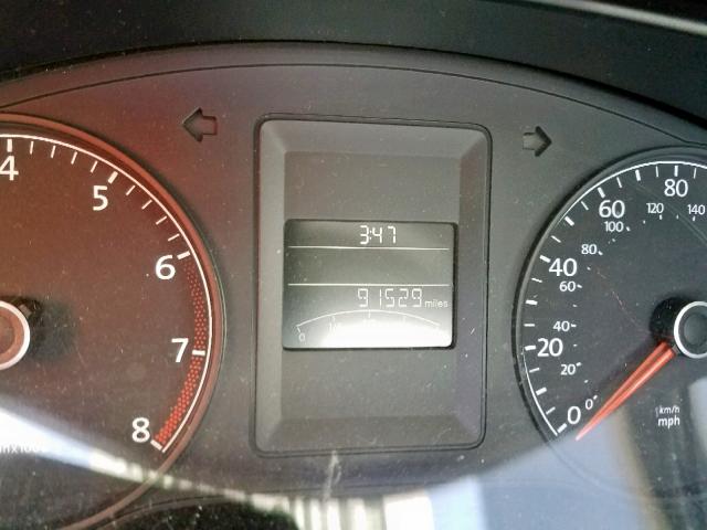 3VW1K7AJ4DM415482 - 2013 VOLKSWAGEN JETTA BASE Սպիտակ լուսանկար 8