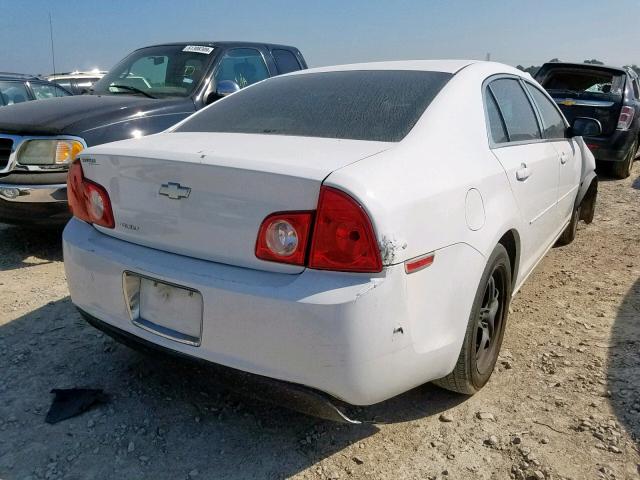 1G1ZG57B794231547 - 2009 CHEVROLET MALIBU LS WHITE photo 4