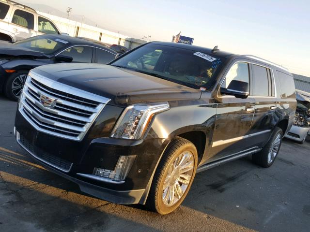 1GYS4KKJ2HR157321 - 2017 CADILLAC ESCALADE E BLACK photo 2