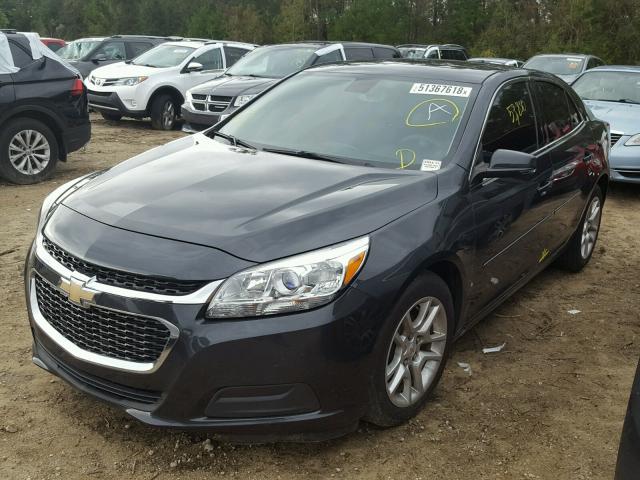 1G11C5SL7FF235980 - 2015 CHEVROLET MALIBU 1LT GRAY photo 2