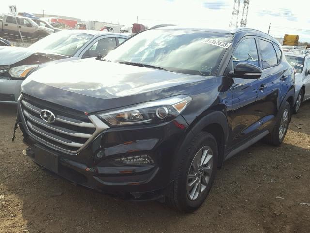 KM8J33A46HU415726 - 2017 HYUNDAI TUCSON LIM BLACK photo 2