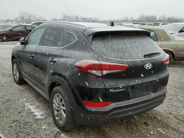 KM8J33A46HU415726 - 2017 HYUNDAI TUCSON LIM BLACK photo 3