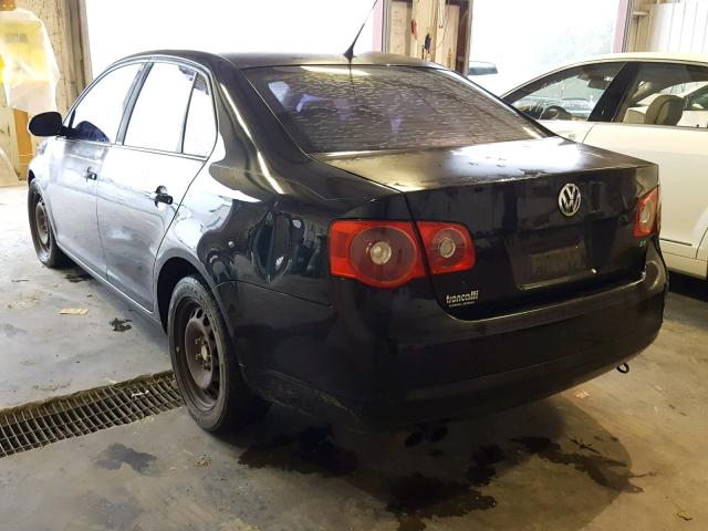 3VWPF71K17M072559 - 2007 VOLKSWAGEN JETTA 2.5 BLACK photo 3