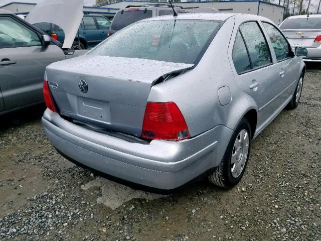 3VWRK69M23M187038 - 2003 VOLKSWAGEN JETTA GL SILVER photo 4