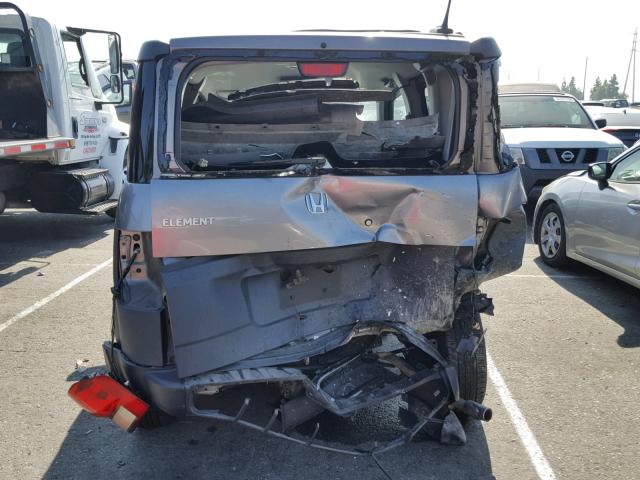 5J6YH28665L028353 - 2005 HONDA ELEMENT EX CHARCOAL photo 9