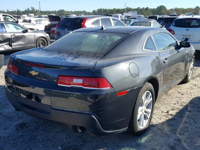 2G1FB1E38F9243995 - 2015 CHEVROLET CAMARO LS GRAY photo 4