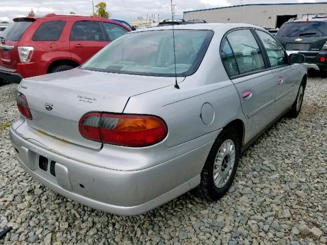 1G1ND52F84M561661 - 2004 CHEVROLET CLASSIC SILVER photo 4