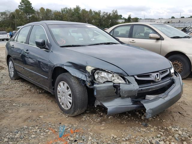 1HGCM56314A034918 - 2004 HONDA ACCORD LX BLUE photo 1