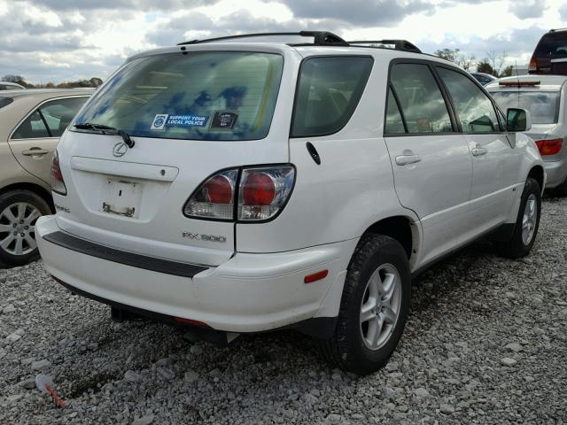 JTJHF10U420266986 - 2002 LEXUS RX 300 WHITE photo 4