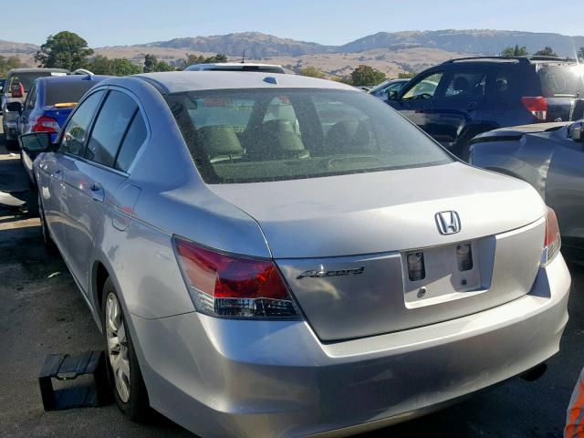 JHMCP26808C032957 - 2008 HONDA ACCORD EXL SILVER photo 3