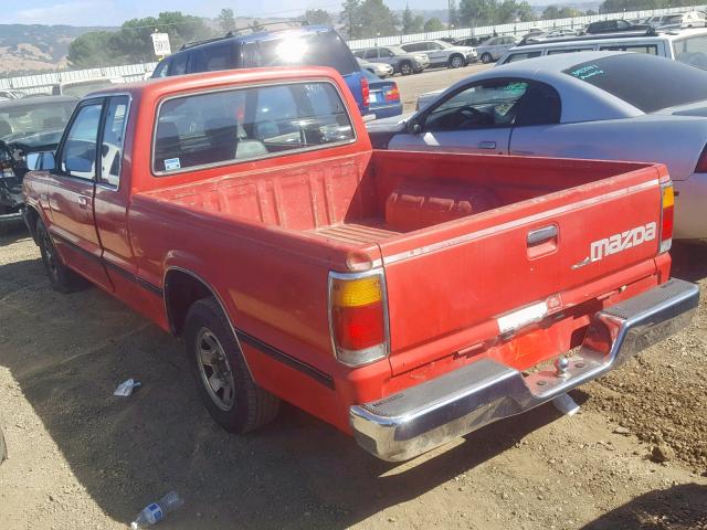 JM2UF3237M0116404 - 1991 MAZDA B2200 CAB RED photo 3