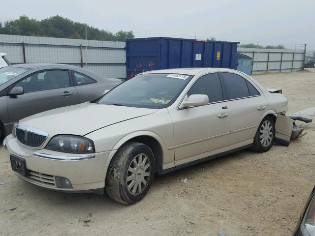 1LNHM86SX3Y680425 - 2003 LINCOLN LS CREAM photo 2