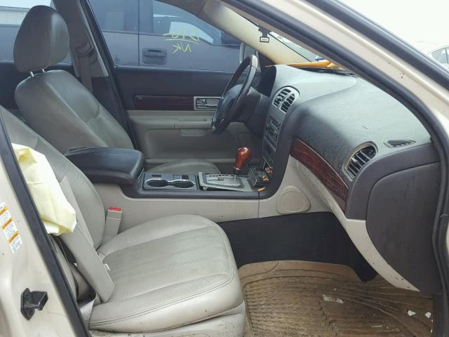 1LNHM86SX3Y680425 - 2003 LINCOLN LS CREAM photo 5
