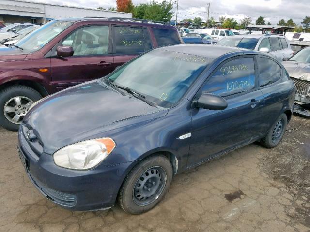 KMHCM36C67U038559 - 2007 HYUNDAI ACCENT GS GRAY photo 2