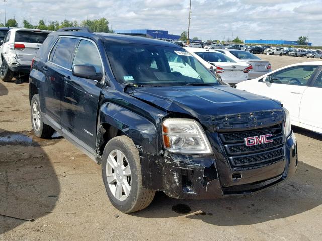 2CTFLEEW3A6356371 - 2010 GMC TERRAIN SL BLACK photo 1