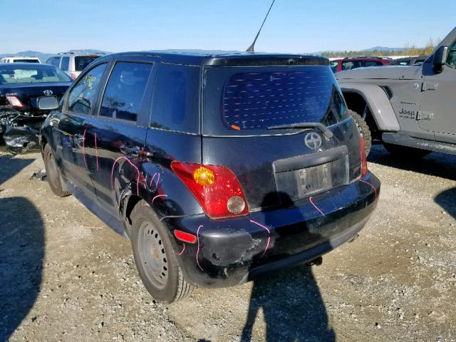 JTKKT624940078259 - 2004 TOYOTA SCION XA BLACK photo 3