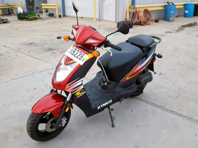 LC2U6A031JC000327 - 2018 KYMCO USA INC AGILITY 50 BLACK photo 2