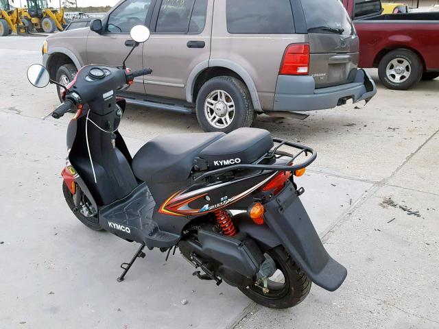 LC2U6A031JC000327 - 2018 KYMCO USA INC AGILITY 50 BLACK photo 3