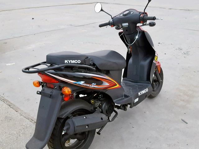 LC2U6A031JC000327 - 2018 KYMCO USA INC AGILITY 50 BLACK photo 4