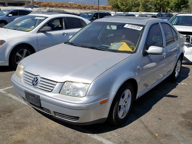 3VWSE69M13M006214 - 2003 VOLKSWAGEN JETTA GLS SILVER photo 2