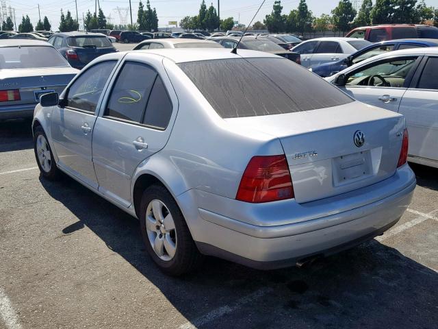 3VWSE69M13M006214 - 2003 VOLKSWAGEN JETTA GLS SILVER photo 3