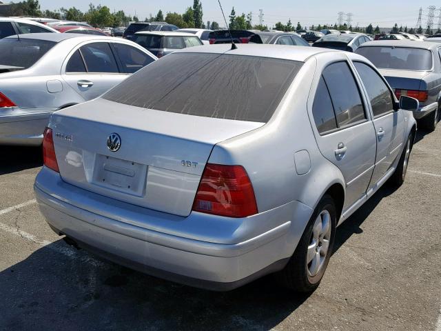 3VWSE69M13M006214 - 2003 VOLKSWAGEN JETTA GLS SILVER photo 4