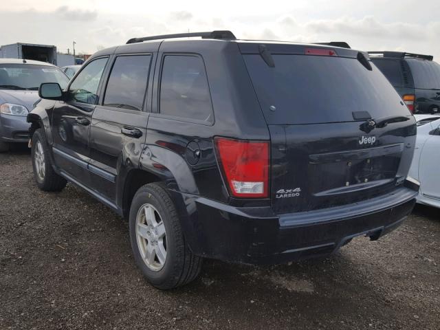 1J8GR48K37C540476 - 2007 JEEP GRAND CHER BLACK photo 3