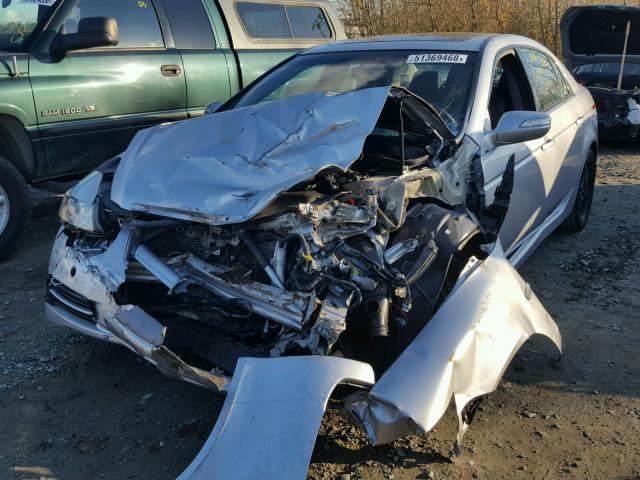 19UUA66258A049499 - 2008 ACURA TL SILVER photo 2