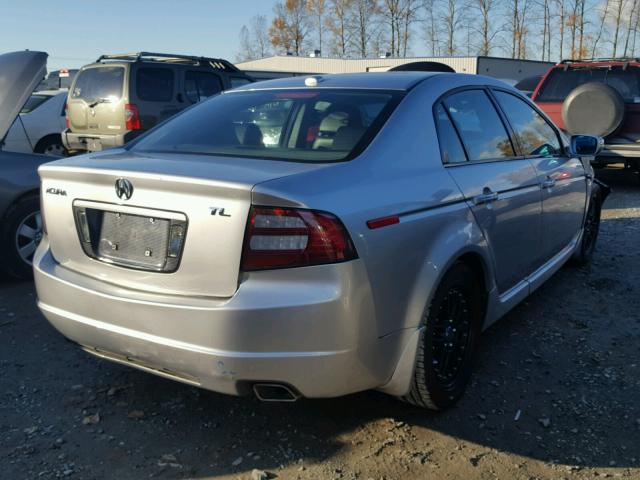 19UUA66258A049499 - 2008 ACURA TL SILVER photo 4