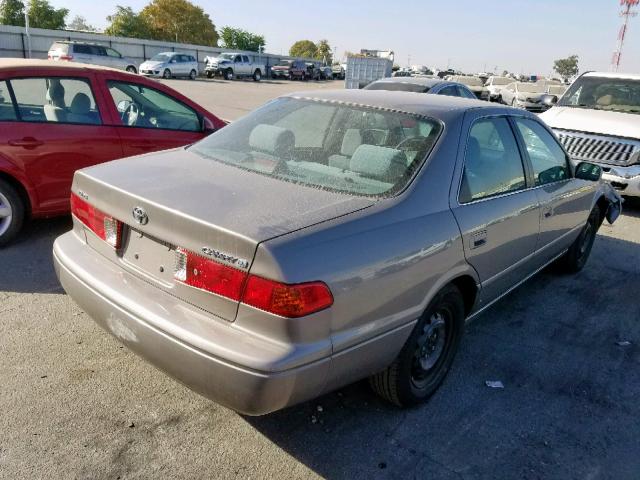 4T1BG22K41U015539 - 2001 TOYOTA CAMRY CE GRAY photo 4