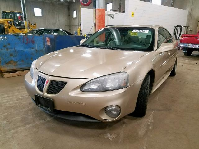 2G2WP522341363571 - 2004 PONTIAC GRAND PRIX GOLD photo 2