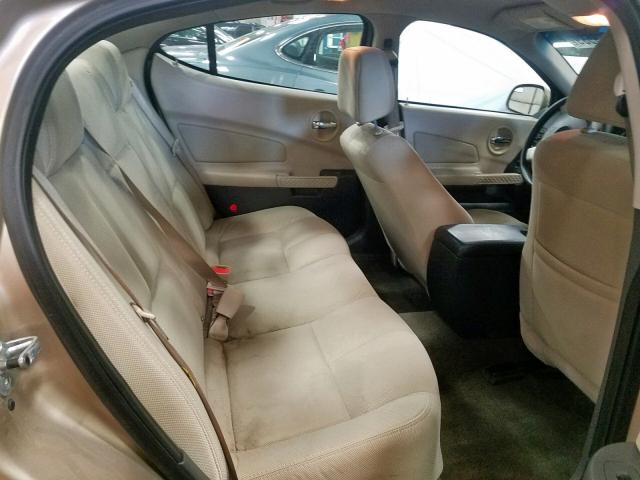 2G2WP522341363571 - 2004 PONTIAC GRAND PRIX GOLD photo 6