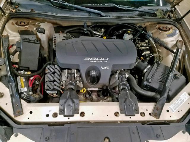 2G2WP522341363571 - 2004 PONTIAC GRAND PRIX GOLD photo 7