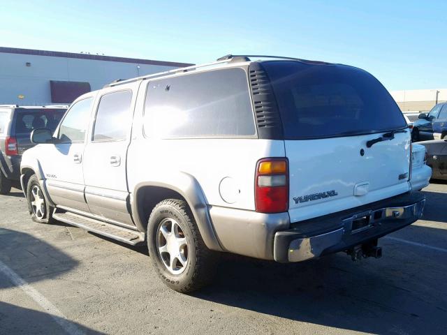 3GKFK16TXYG160264 - 2000 GMC YUKON XL K WHITE photo 3