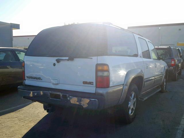 3GKFK16TXYG160264 - 2000 GMC YUKON XL K WHITE photo 4