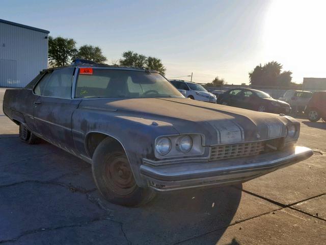 4V37T3H557145 - 1973 BUICK ELECTRA BLUE photo 1