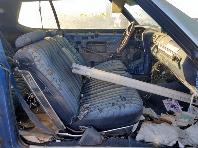 4V37T3H557145 - 1973 BUICK ELECTRA BLUE photo 5