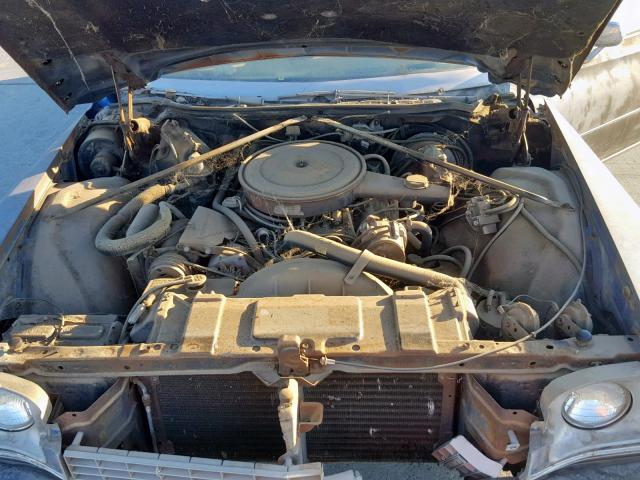 4V37T3H557145 - 1973 BUICK ELECTRA BLUE photo 7