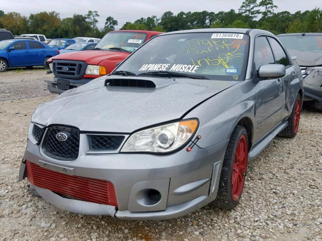 JF1GD74627G517902 - 2007 SUBARU IMPREZA WR SILVER photo 2