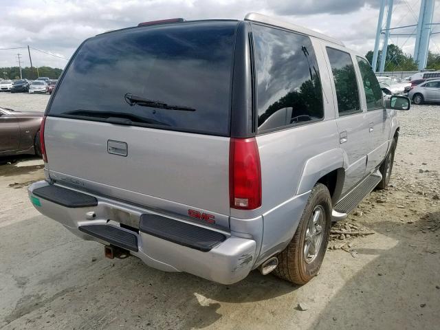 1GKEK13R8YR160588 - 2000 GMC YUKON DENA SILVER photo 4