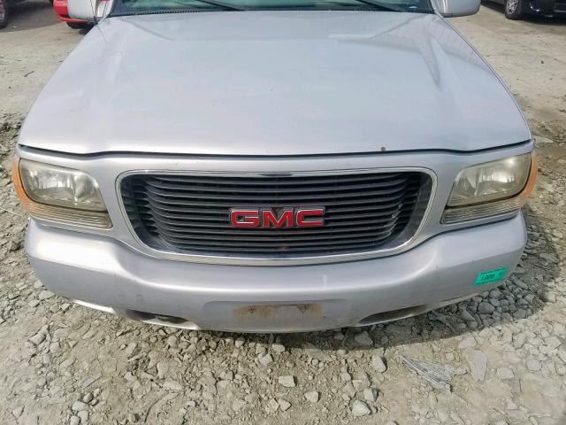 1GKEK13R8YR160588 - 2000 GMC YUKON DENA SILVER photo 7