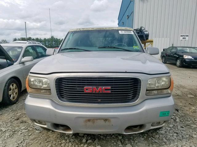 1GKEK13R8YR160588 - 2000 GMC YUKON DENA SILVER photo 9