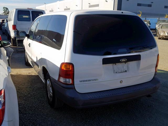 2FTZA54483BB19223 - 2003 FORD WINDSTAR WHITE photo 3