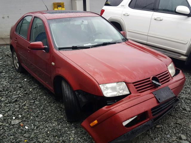 3VWSC29MXYM104308 - 2000 VOLKSWAGEN JETTA GLS BURGUNDY photo 1