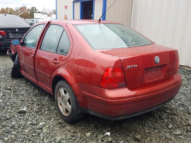 3VWSC29MXYM104308 - 2000 VOLKSWAGEN JETTA GLS BURGUNDY photo 3