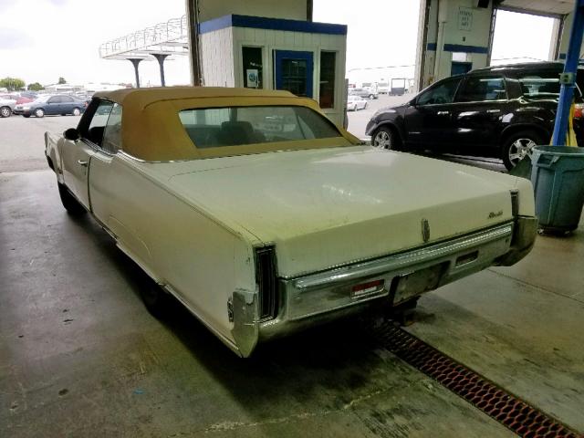 384679M382834 - 1969 OLDSMOBILE NINETY-EIG WHITE photo 3