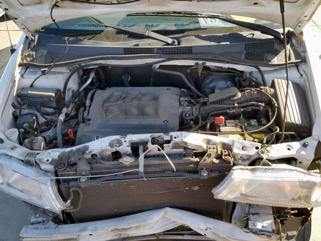 2HKRL18661H525789 - 2001 HONDA ODYSSEY EX WHITE photo 7