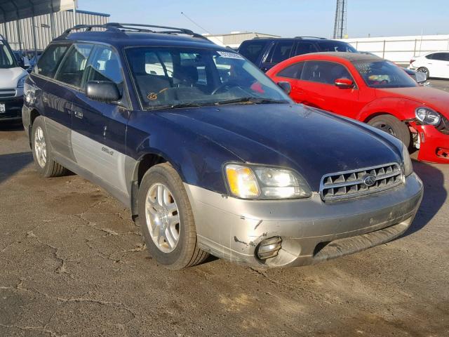 4S3BH665117667160 - 2001 SUBARU LEGACY OUT TWO TONE photo 1