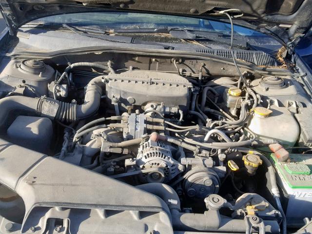 4S3BH665117667160 - 2001 SUBARU LEGACY OUT TWO TONE photo 7