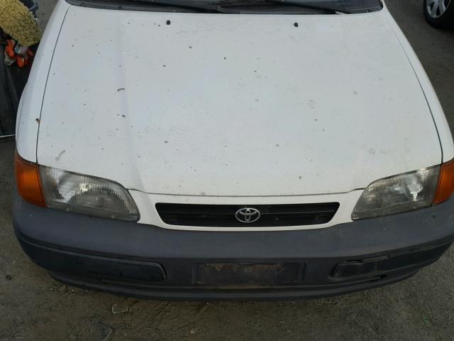 JT2AC52L0T0134441 - 1996 TOYOTA TERCEL STD WHITE photo 7